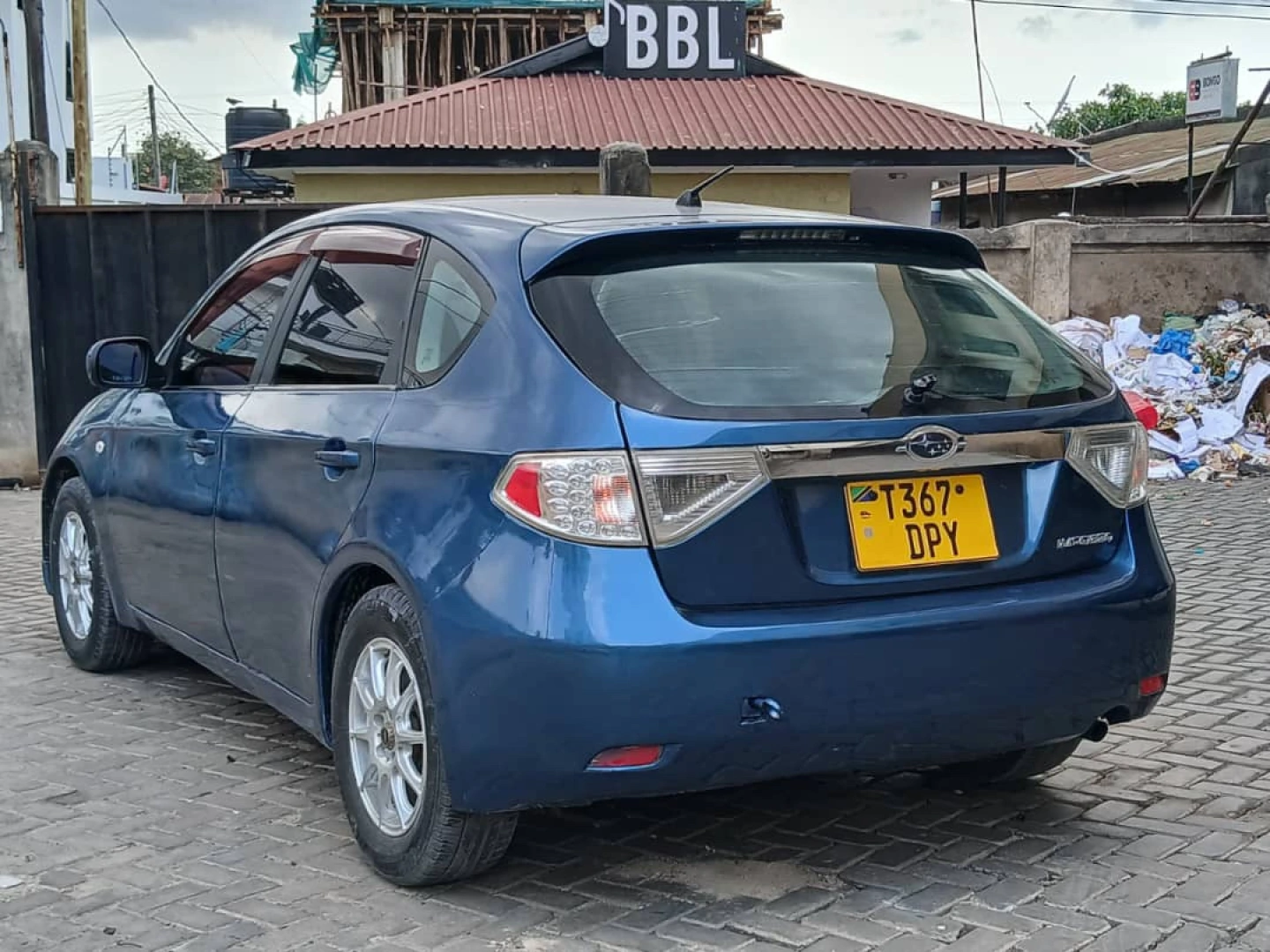 Blue Subaru Impreza Hatchback DPY thumbnail 9
