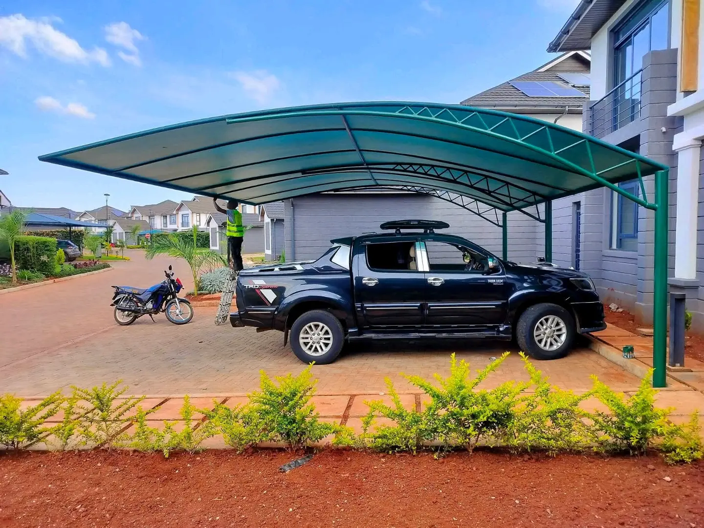 Car Parking Shed (2 Car Capacity) thumbnail 2