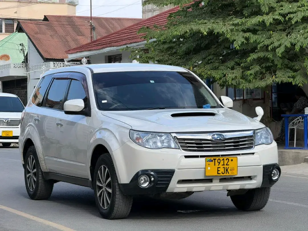 Subaru Forester Turbo 2009 Nyeupe thumbnail 3