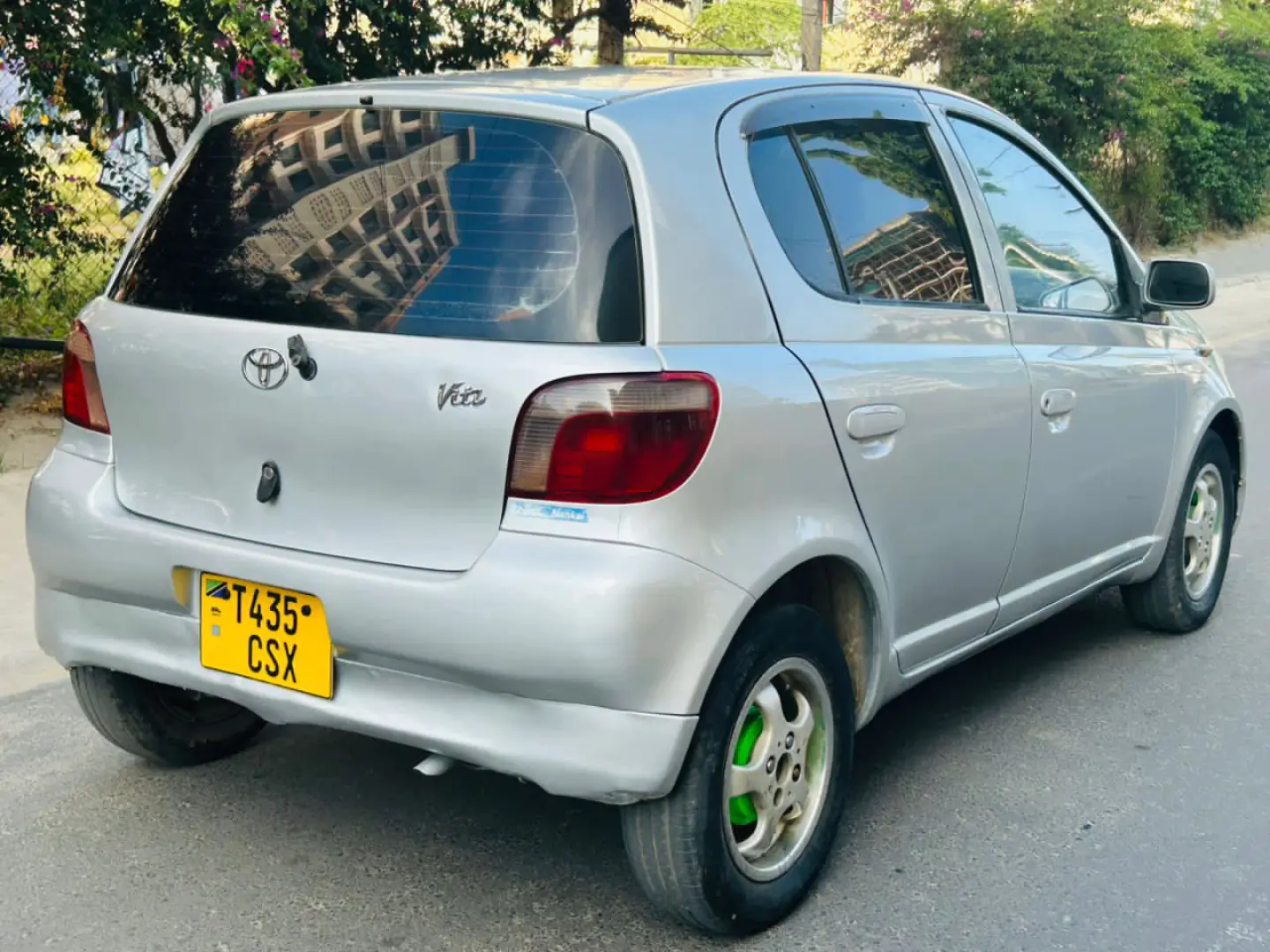 2003 Toyota Vitz CSX Silver for Sale thumbnail 3