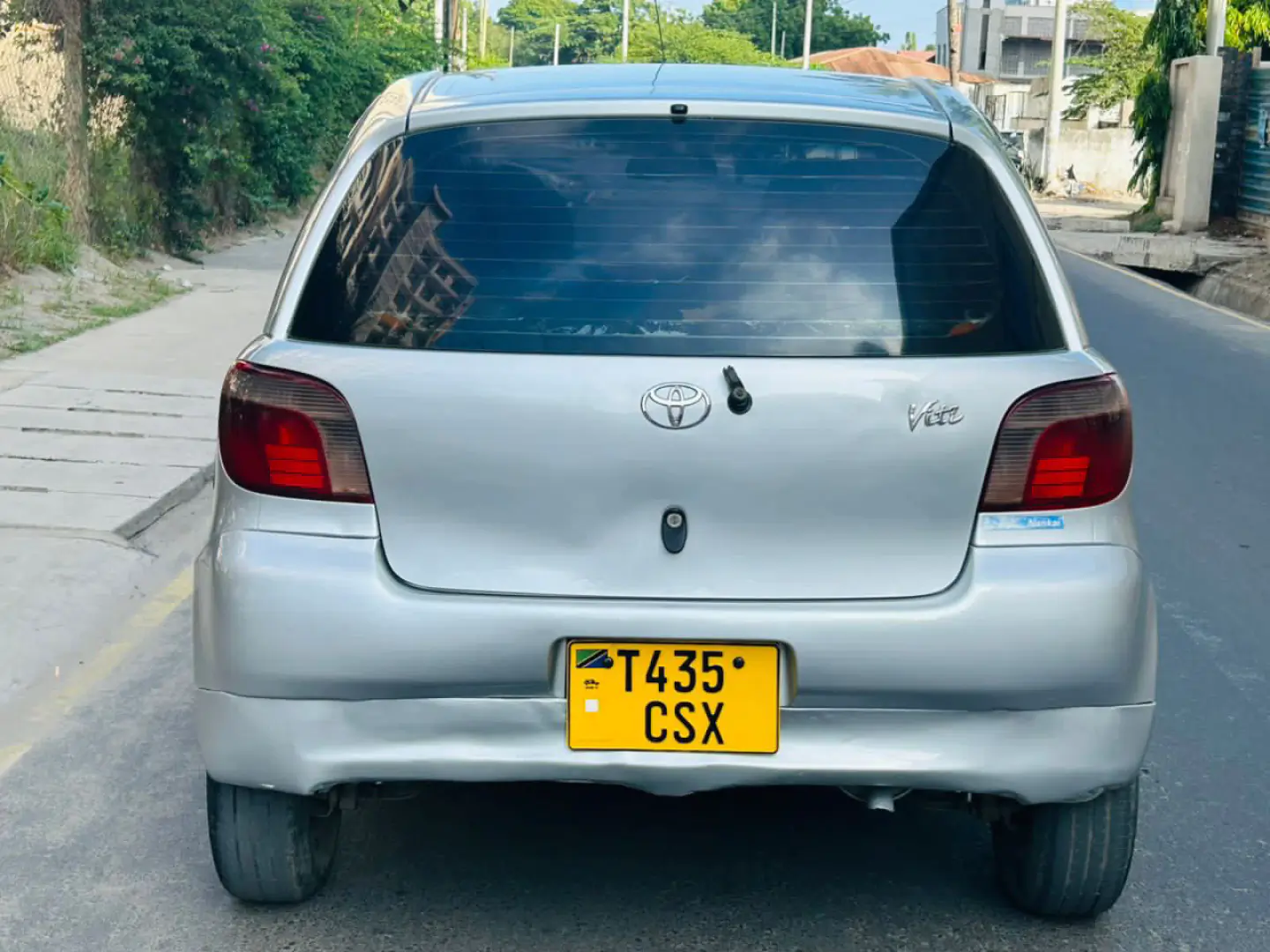 2003 Toyota Vitz CSX Silver for Sale thumbnail 4