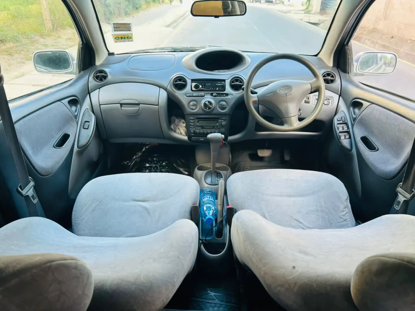 2003 Toyota Vitz CSX Silver for Sale thumbnail 7