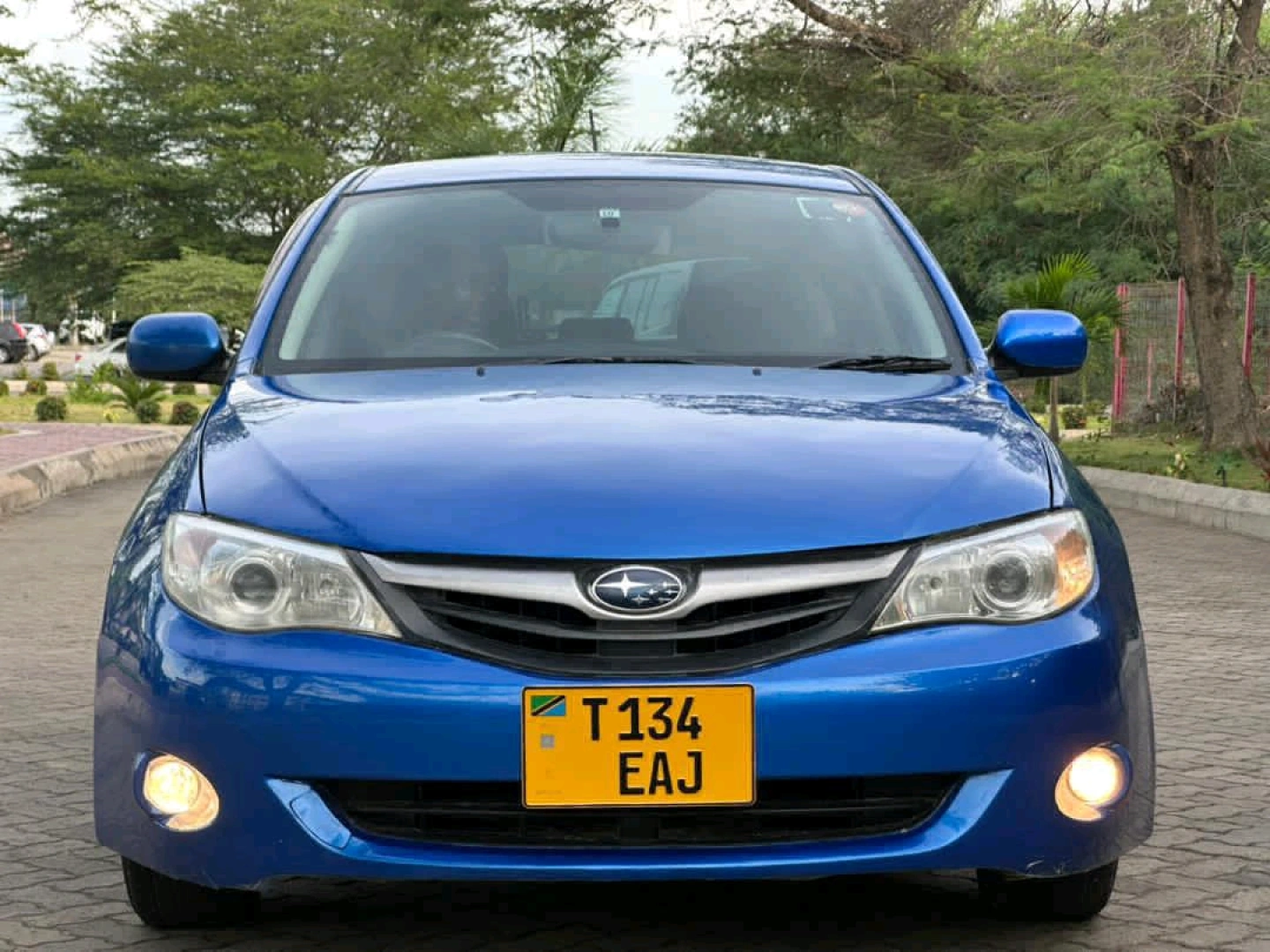 2009 Blue Subaru Impreza Sedan EJ15 Engine