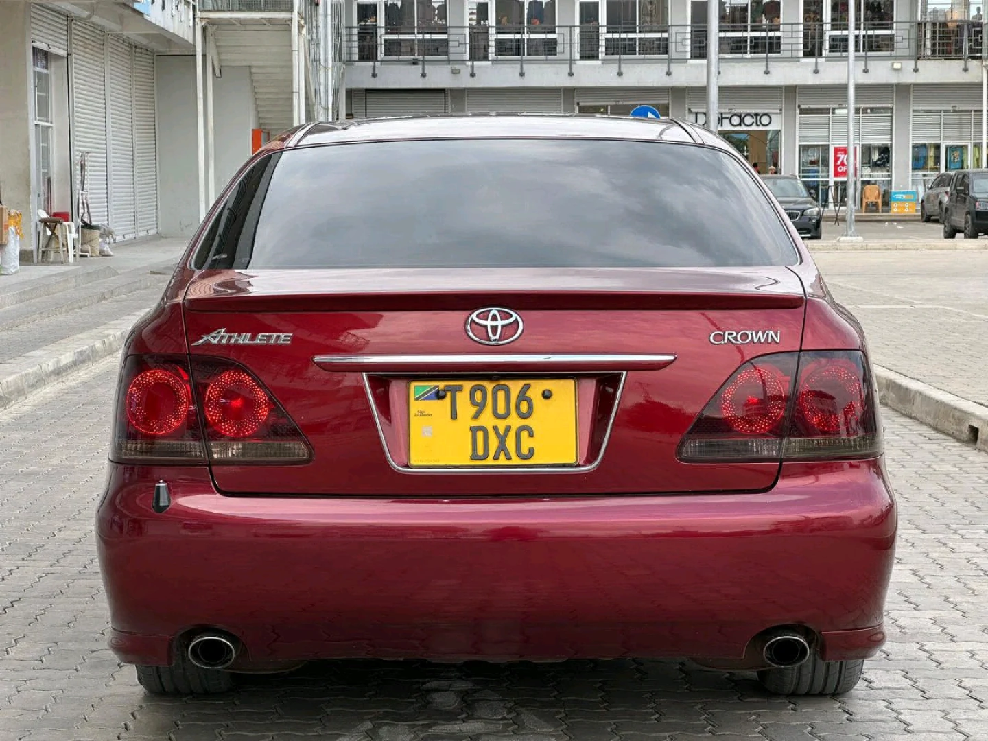 Toyota Crown Athlete 2006 Maroon Sedan thumbnail 6