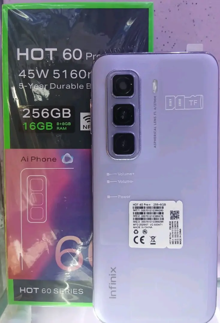 Infinix HOT 60 Pro+ Smartphone (Wholesale) thumbnail 2