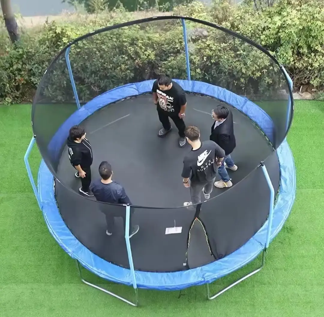 Kids Outdoor Trampoline Playground