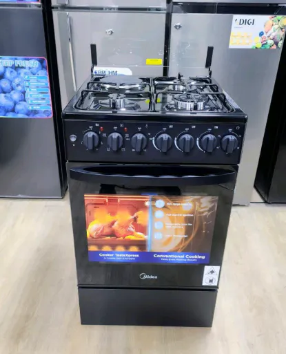 Midea 50x55 Gas Cooker - 4 Burners