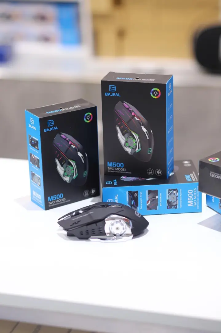 BAJEAL M500 Rechargeable Gaming Mouse (2.4G/Bluetooth)