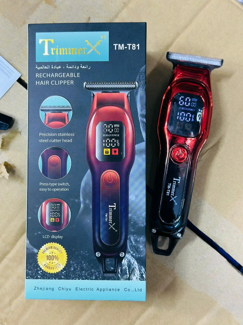 TrimmerX TM-T81 Rechargeable Hair Clipper