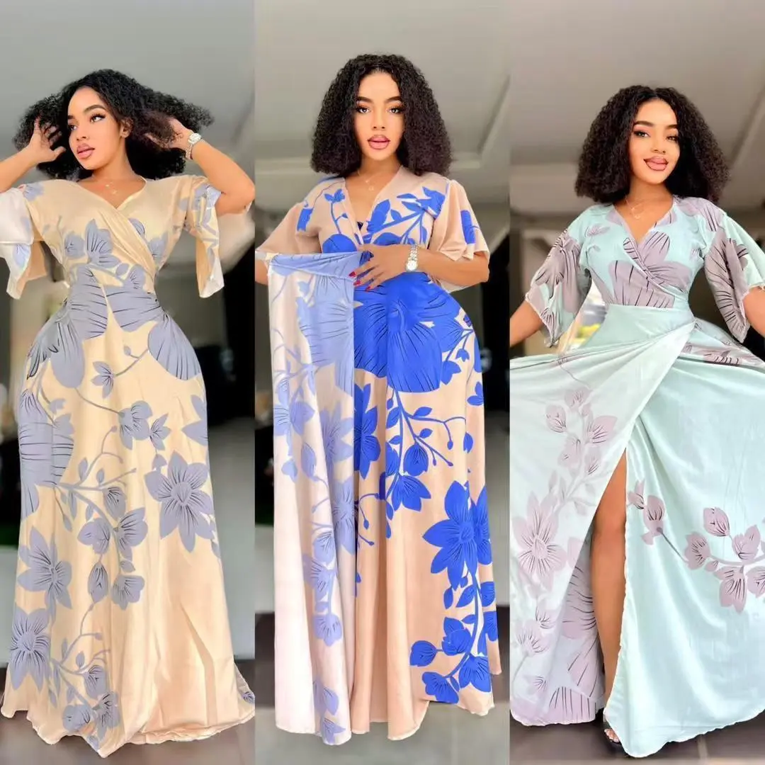 Floral Print Maxi Dress