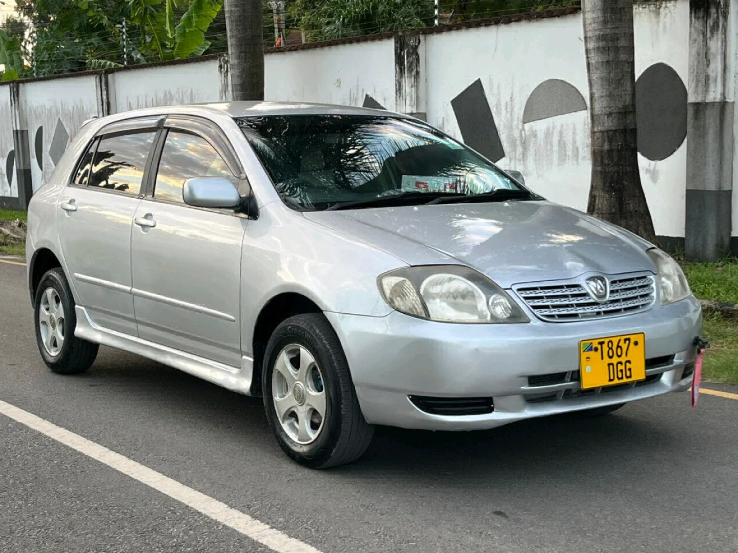 Silver Toyota Runx Car T867 DGG thumbnail 5