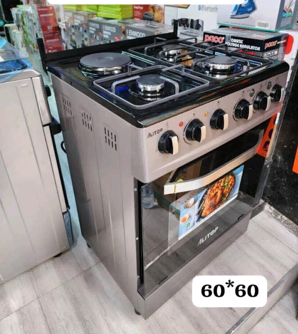 Alitop Free-Standing Cooker Gas & Electric 60x60