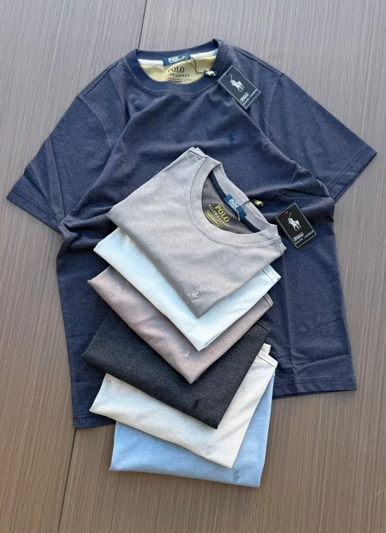 Men's Round Neck T-Shirts & Polos thumbnail 3