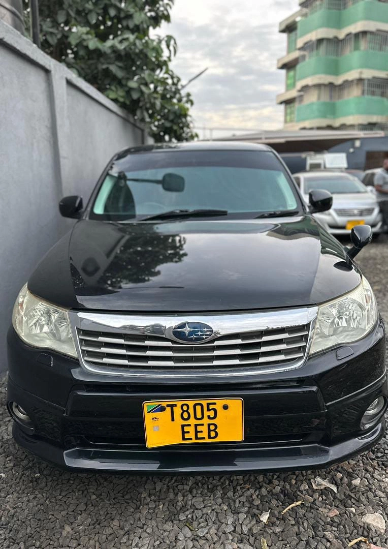 Black Subaru Forester EEB 2008 SUV thumbnail 8