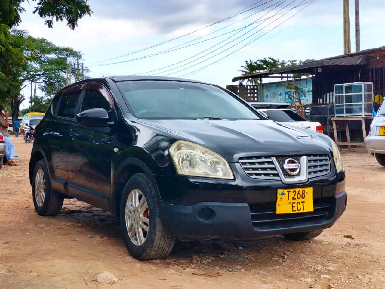 Black 2007 Nissan Dualis (Qashqai) SUV thumbnail 2