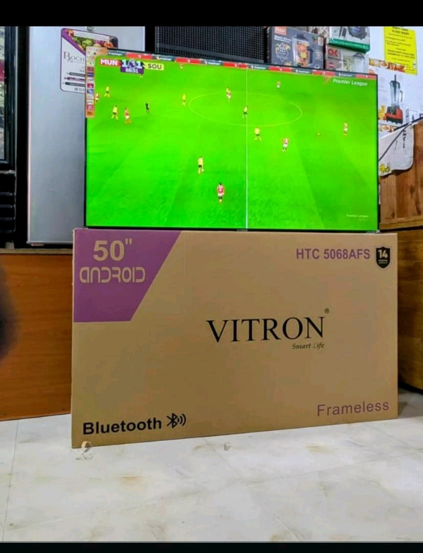 Vitron 50-inch Smart Android TV Frameless