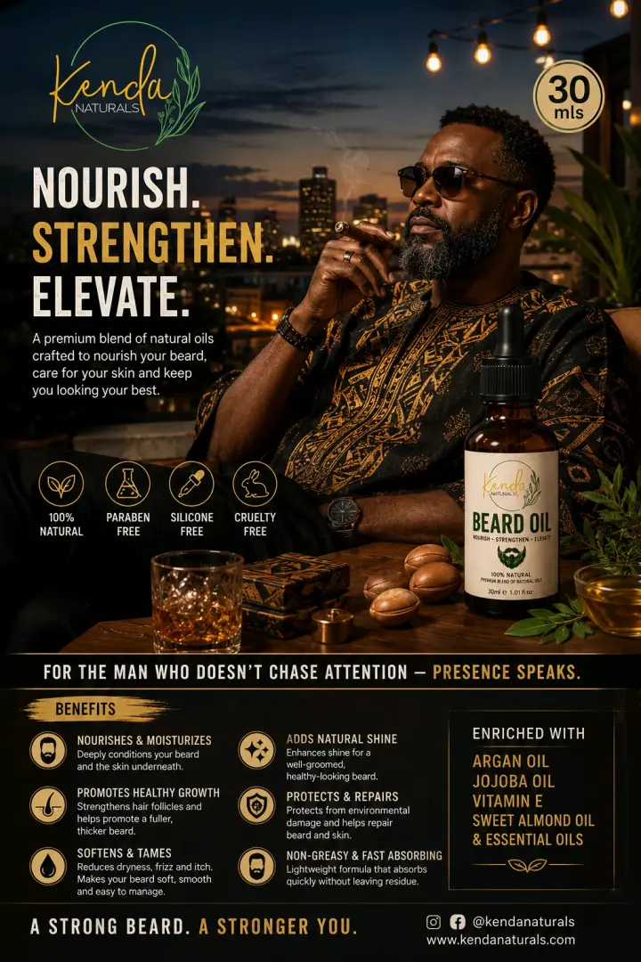 Kenda Naturals Beard Oil