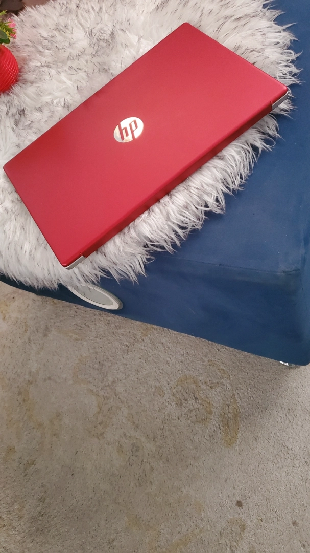 Red HP Laptop 4GB RAM 128GB SSD
