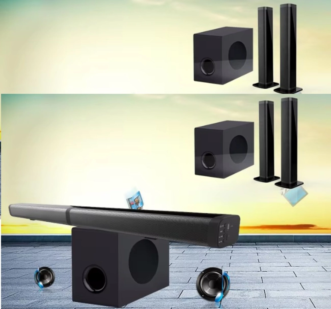 Samtronic Soundbar and Speaker Systems