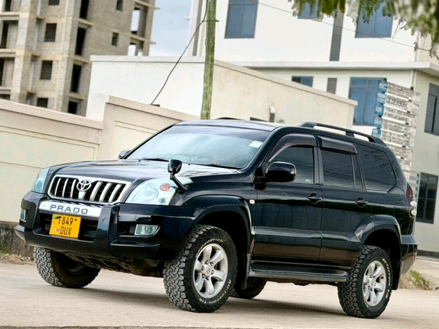 2006 Toyota Land Cruiser Prado TX 120 Black thumbnail 2
