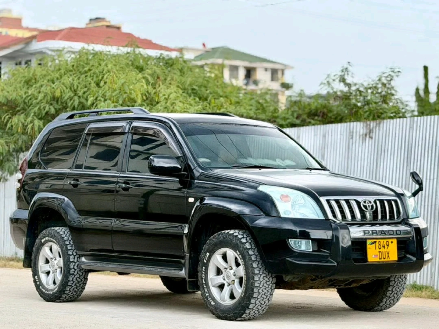2006 Toyota Land Cruiser Prado TX 120 Black thumbnail 3
