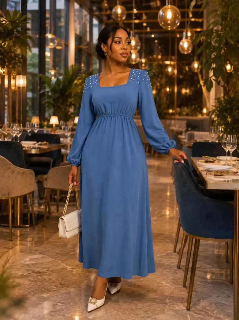 Stylish Women's Cotton Dresses thumbnail 4