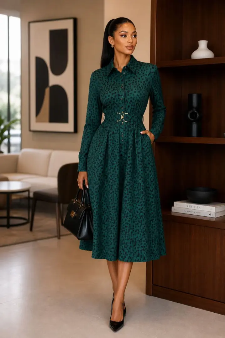 Stylish Women's Cotton Dresses thumbnail 7