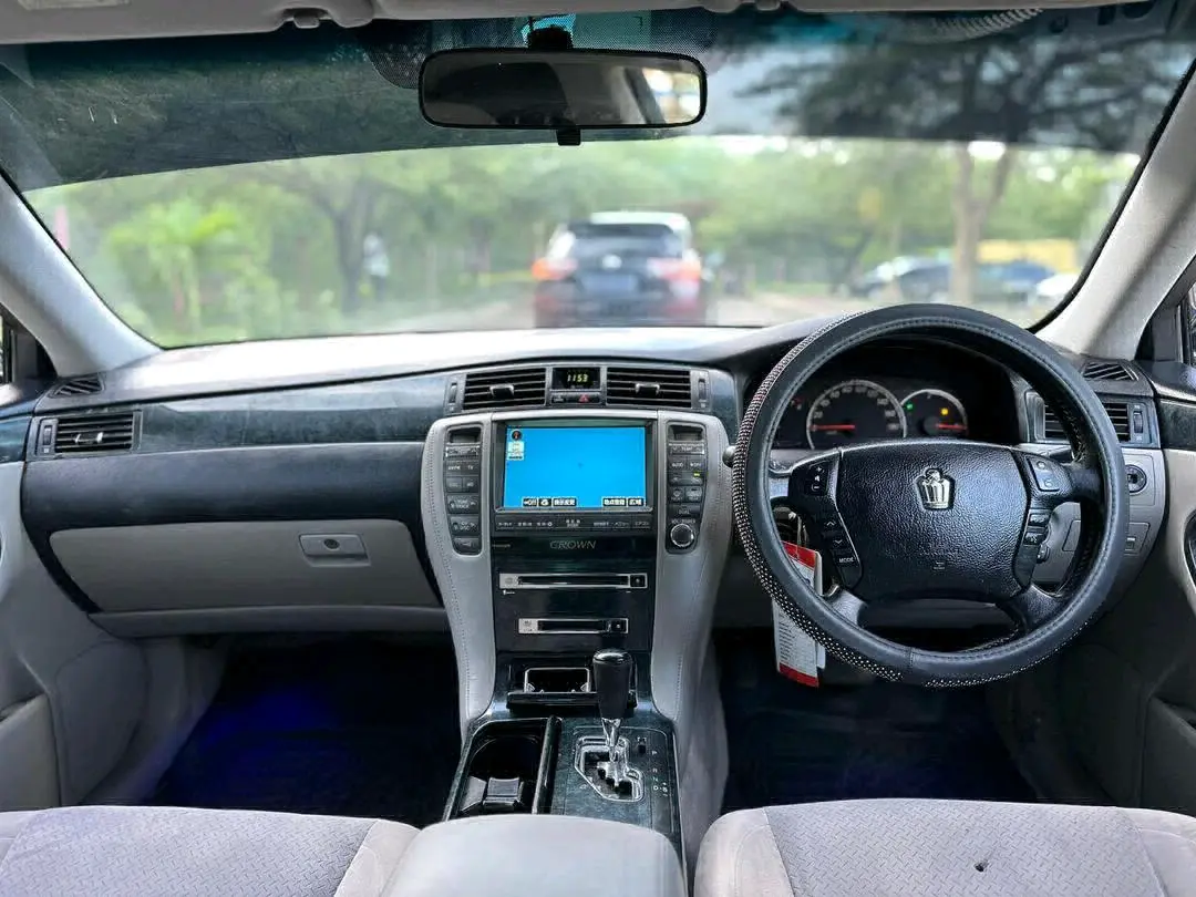 Toyota Crown Athlete 2007 Nyeusi thumbnail 7