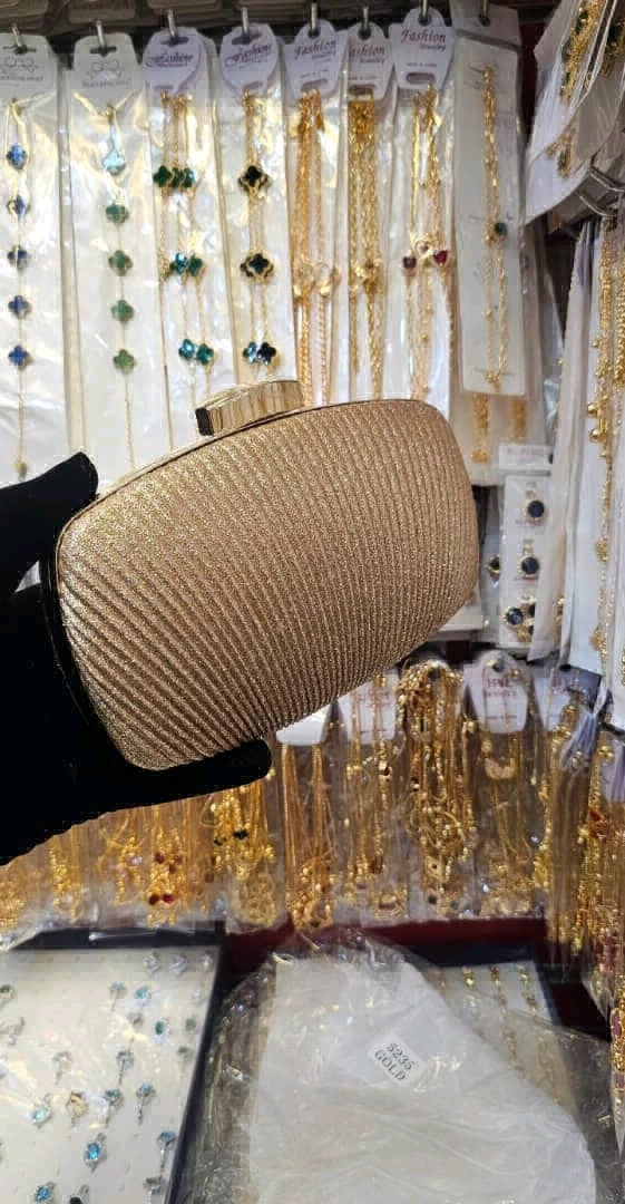 Gold Clutch Handbag for Wedding