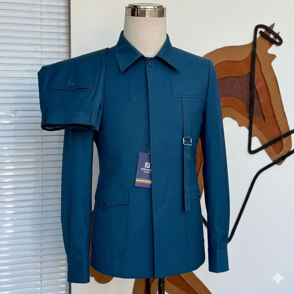 Men's Formal Safari Suits thumbnail 6