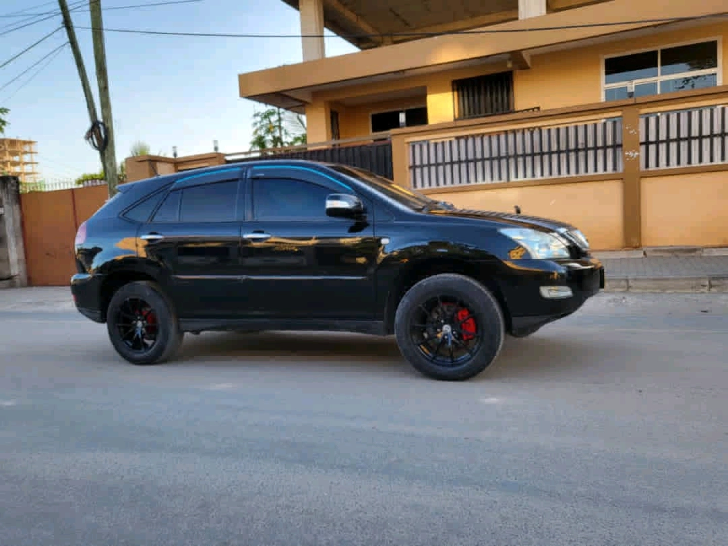 Toyota Harrier 2007 Black SUV (2360 CC) thumbnail 7