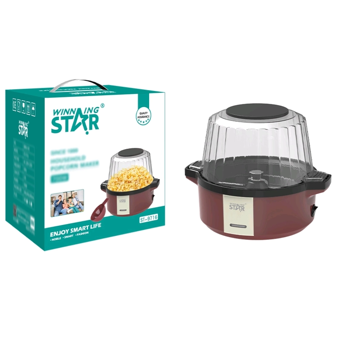 Winning Star ST-9716 Household Popcorn Maker 700W