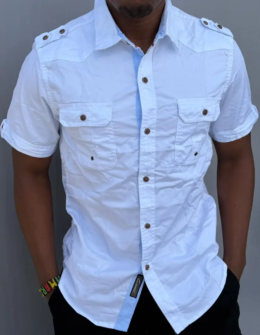 Men's Short-Sleeved Button-Up Shirts thumbnail 9