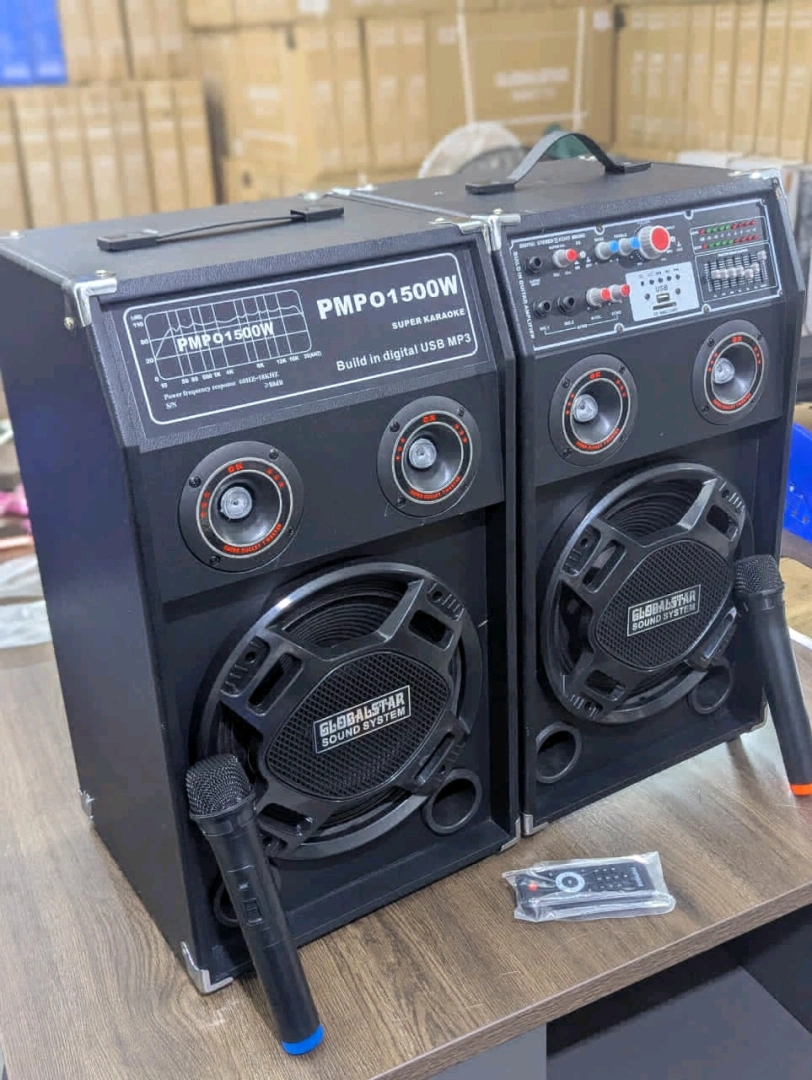 PMP01500W Global Star Portable Karaoke Speaker System thumbnail 2