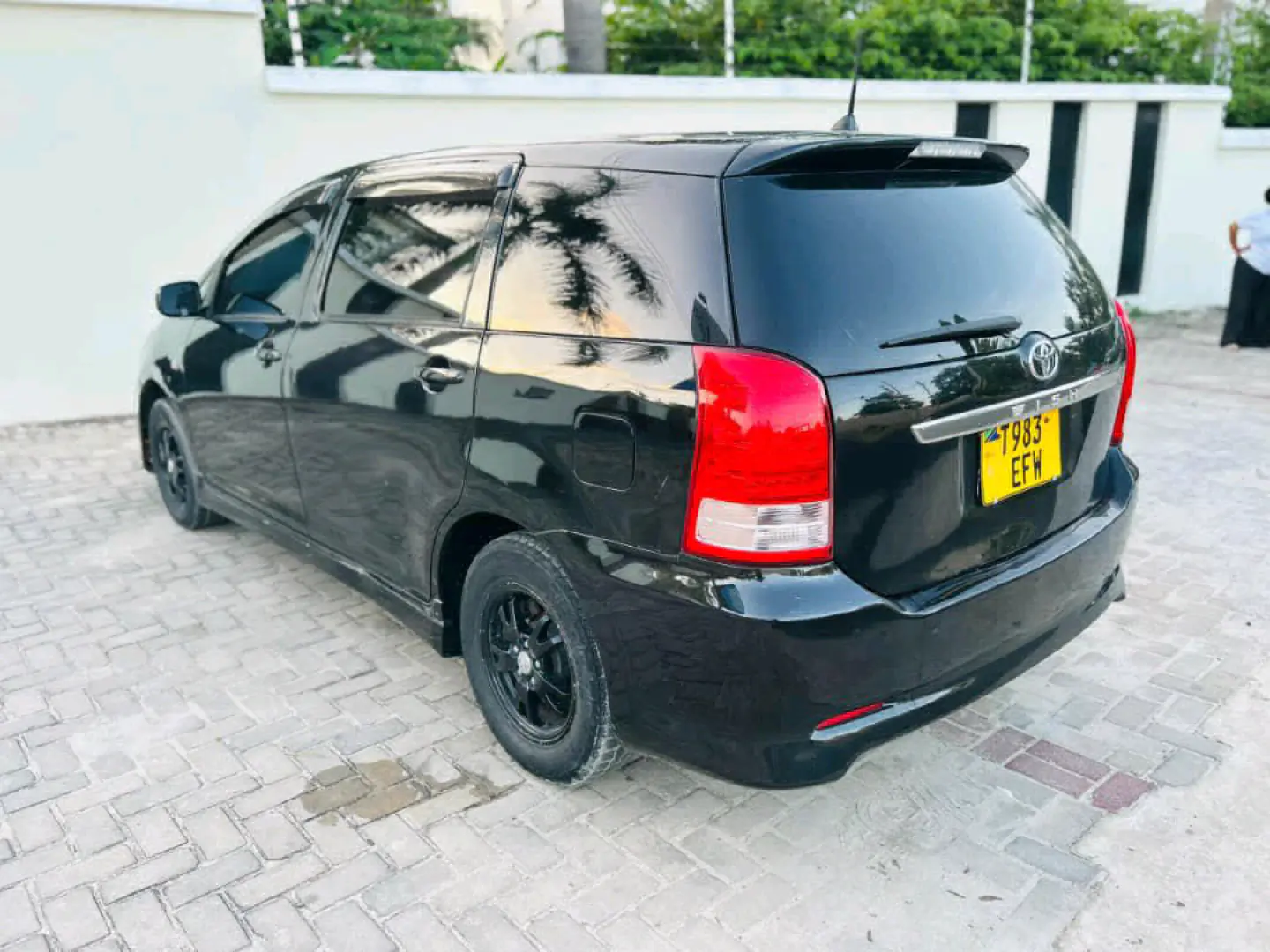 Toyota Wish 2006 Black Automatic thumbnail 4