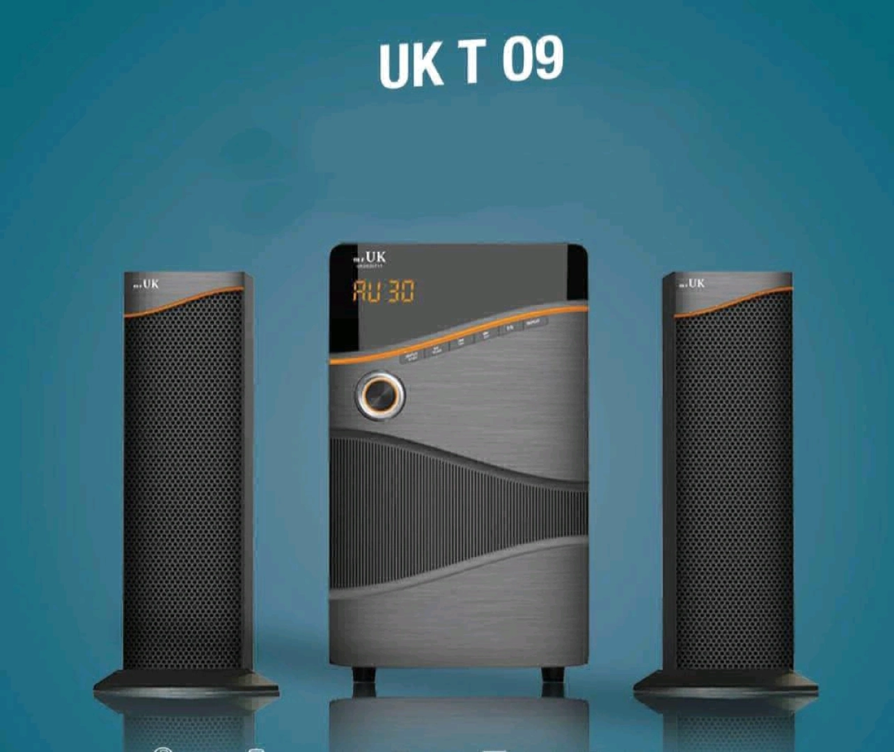 UK T09 2.1 Multimedia Speakers Home Theatre System