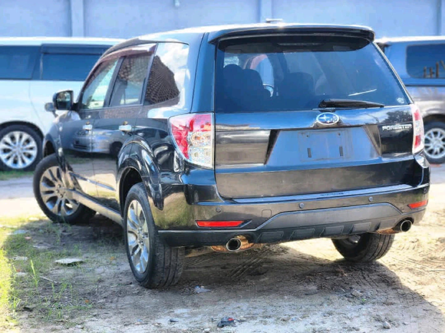 Subaru Forester 2008 Grey SUV thumbnail 3