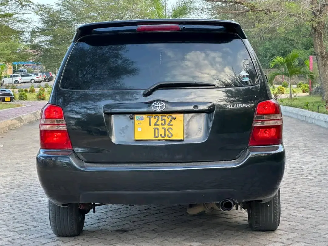 Toyota Kluger (Highlander) 2005, Nyeusi thumbnail 5