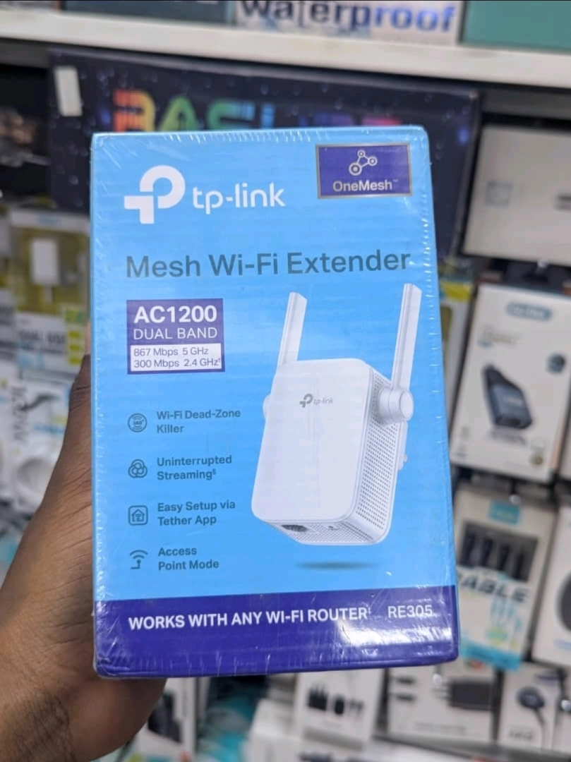 TP-Link RE305 AC1200 Mesh Wi-Fi Extender