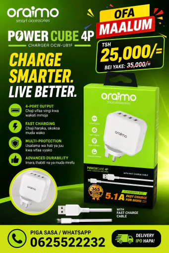 Oraimo PowerCube 4P Charger Kit