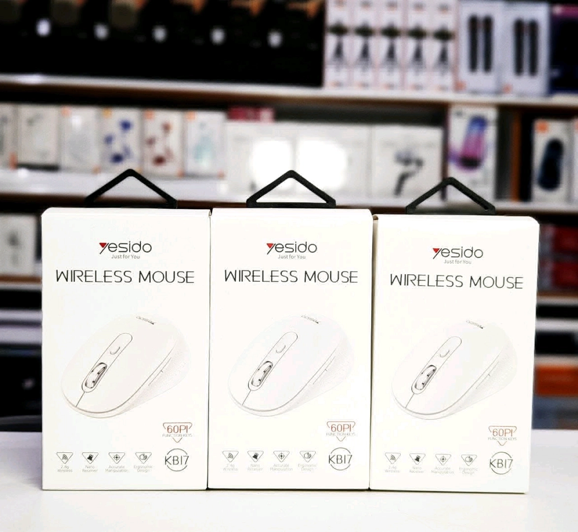 Yesido KB17 Wireless Optical Mouse (White)
