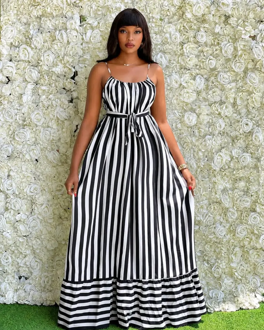 Striped Solersun Maxi Dress thumbnail 2