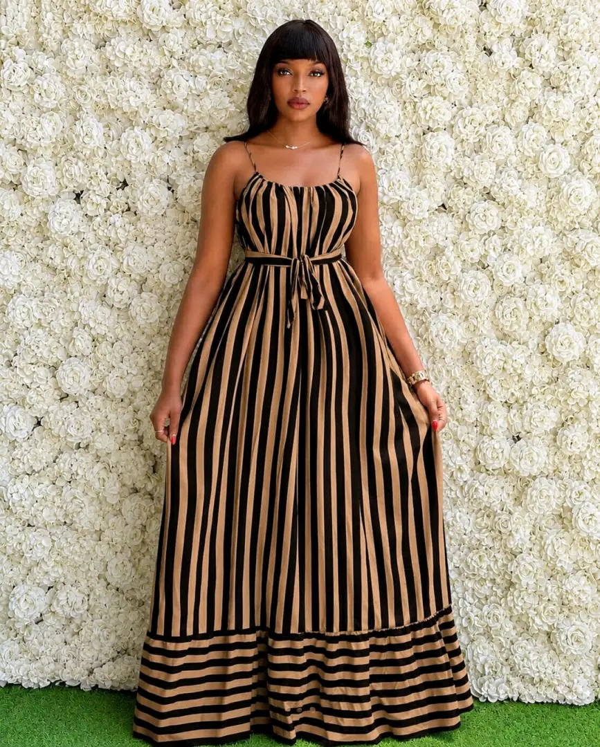 Striped Solersun Maxi Dress thumbnail 3