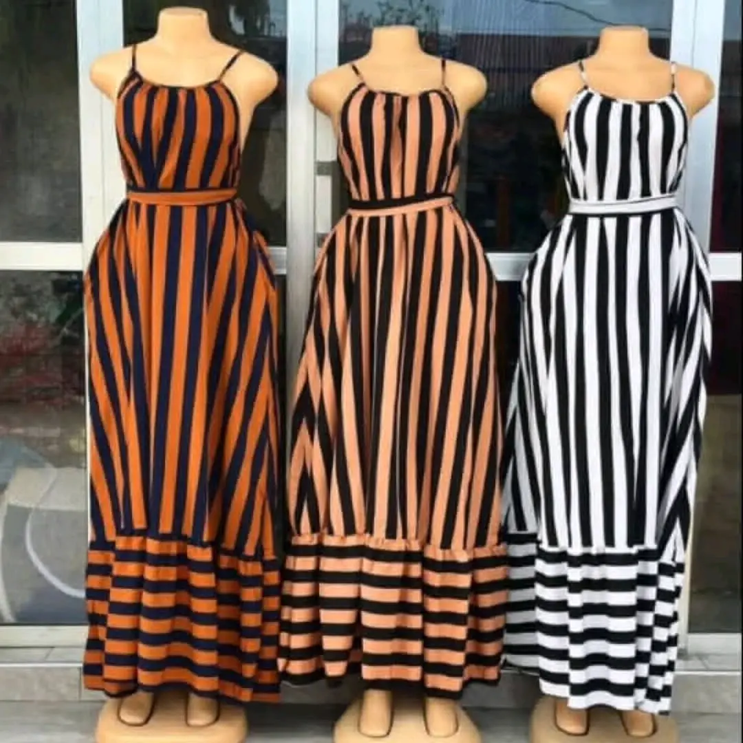 Striped Solersun Maxi Dress thumbnail 4