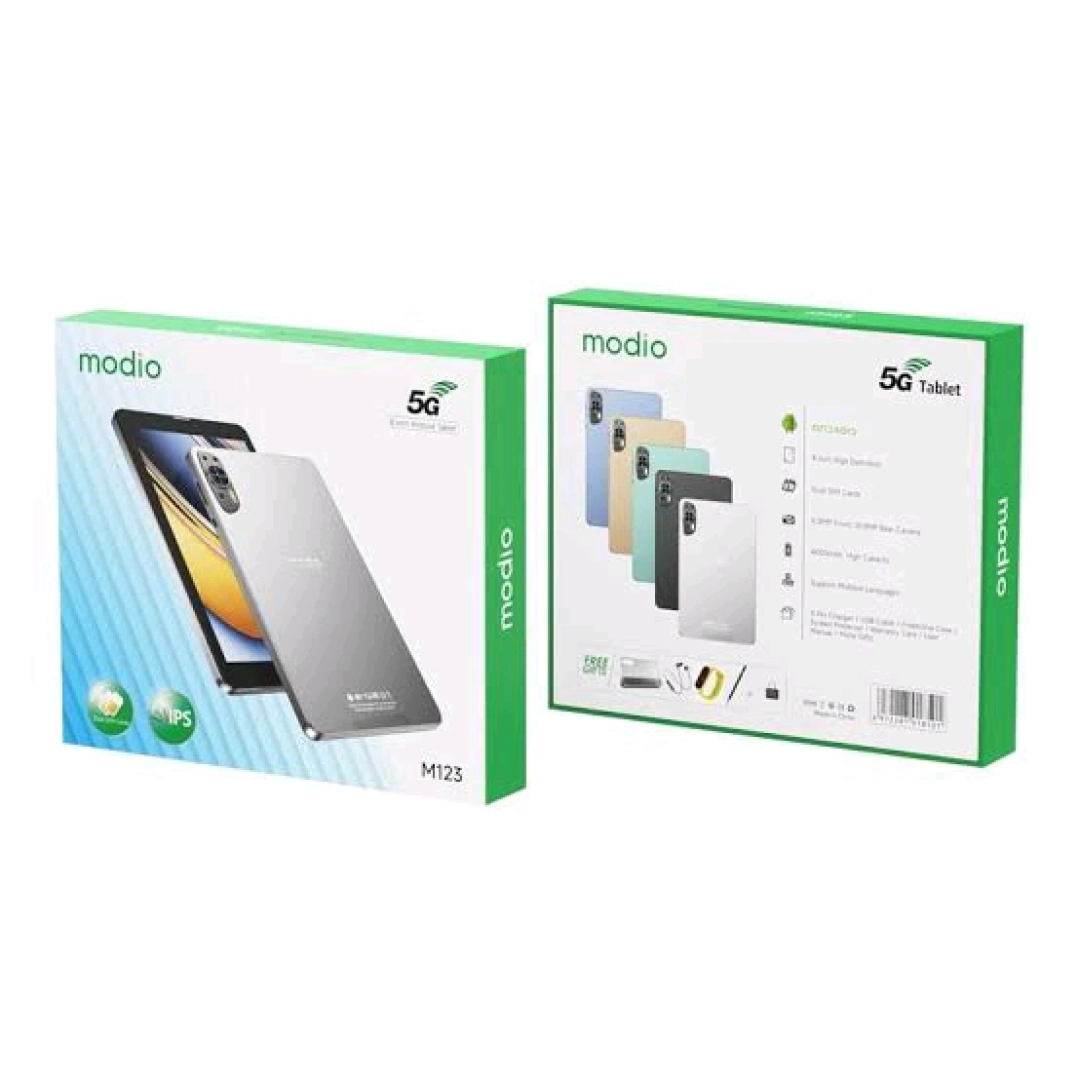 Modio 5G Tablet M123 8GB RAM 512GB Full Box