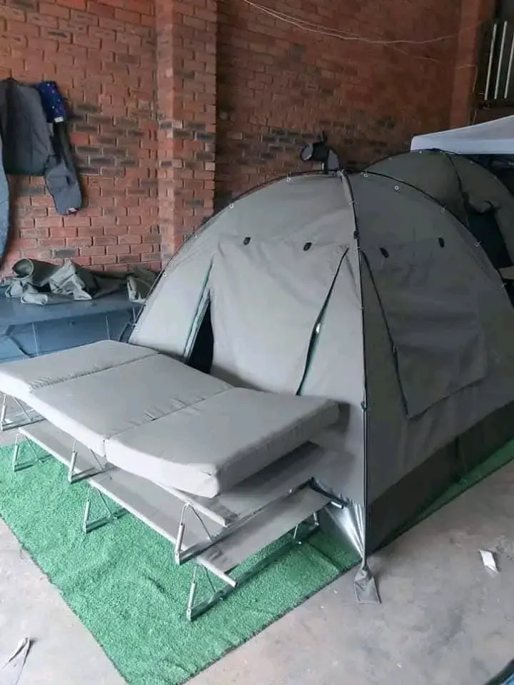 Dome Tent 2-3 People Ripstop Canvas
