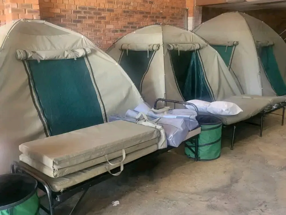 Dome Tent 2-3 People Ripstop Canvas thumbnail 4