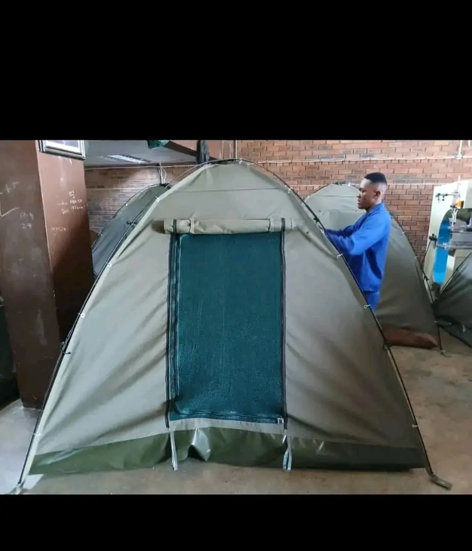 Dome Tent 2-3 People Ripstop Canvas thumbnail 5
