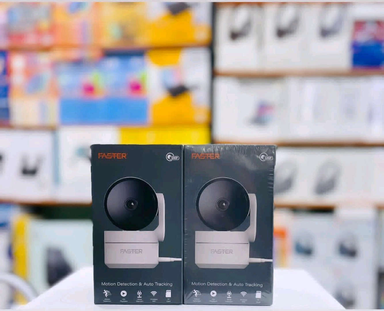 Faster A30 3MP WiFi Smart Security Camera