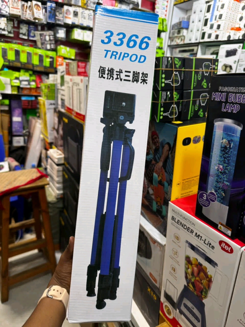 3366 Portable Camera Tripod for DSLR and Smartphones